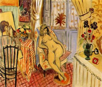 Henri Emile Benoit Matisse : the painter and his model